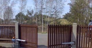 Купить распашные ворота из штакетника Моршанск, цена от 2711 руб.